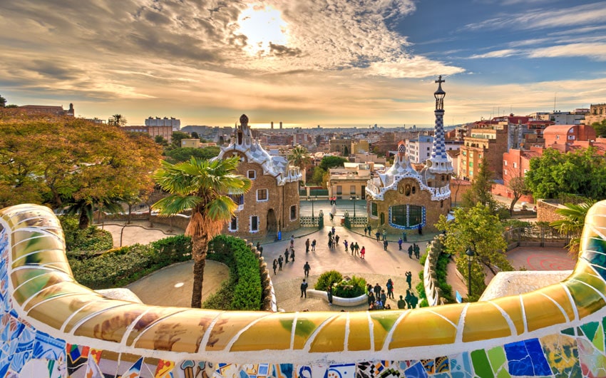 Parc Guell in Barcelona