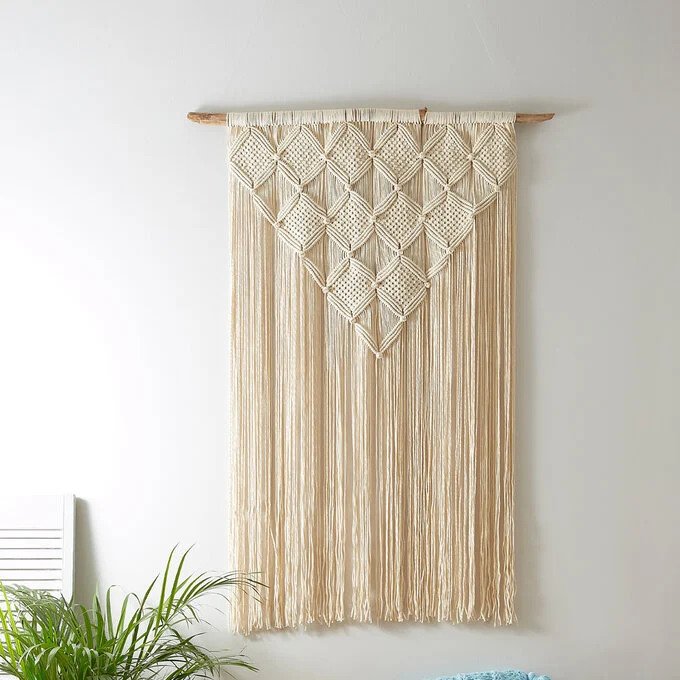 macrame wall hanging