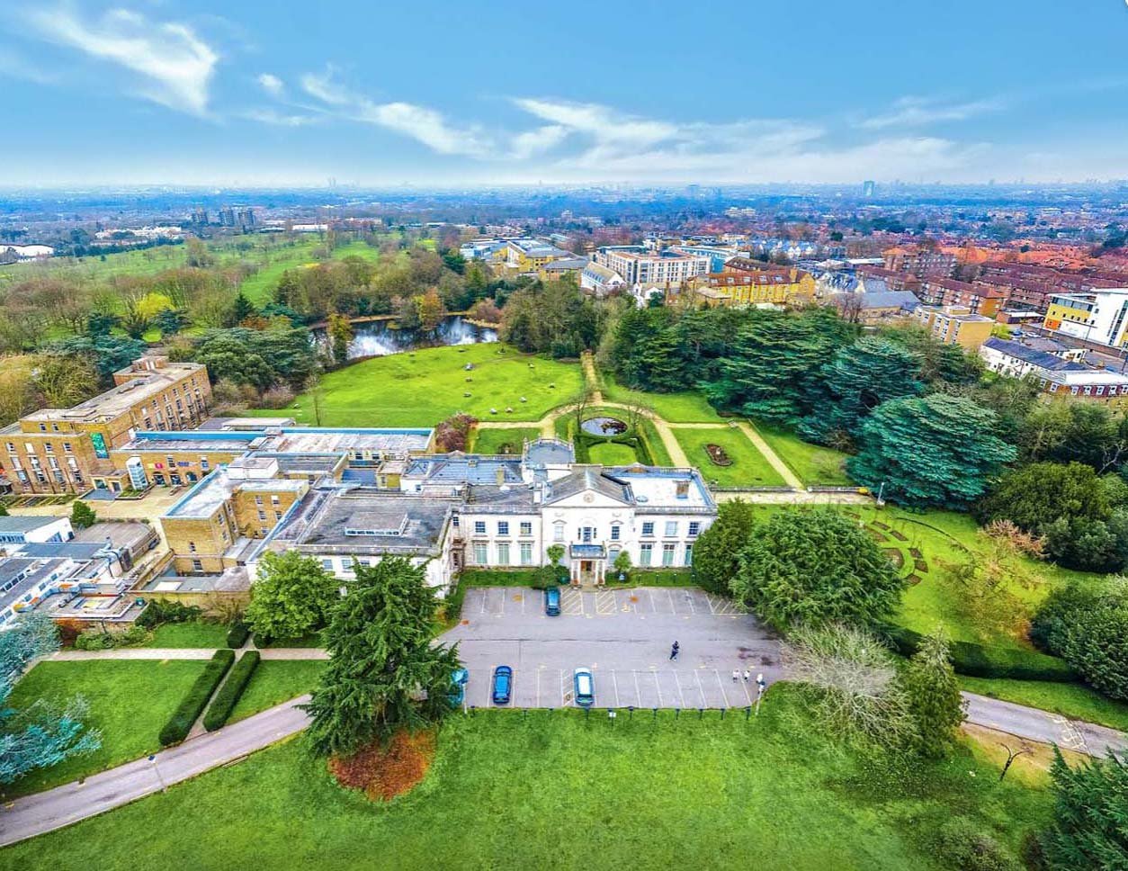 University of Roehampton from above